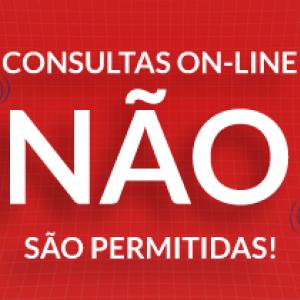 Consultas on-line no so permitidas!